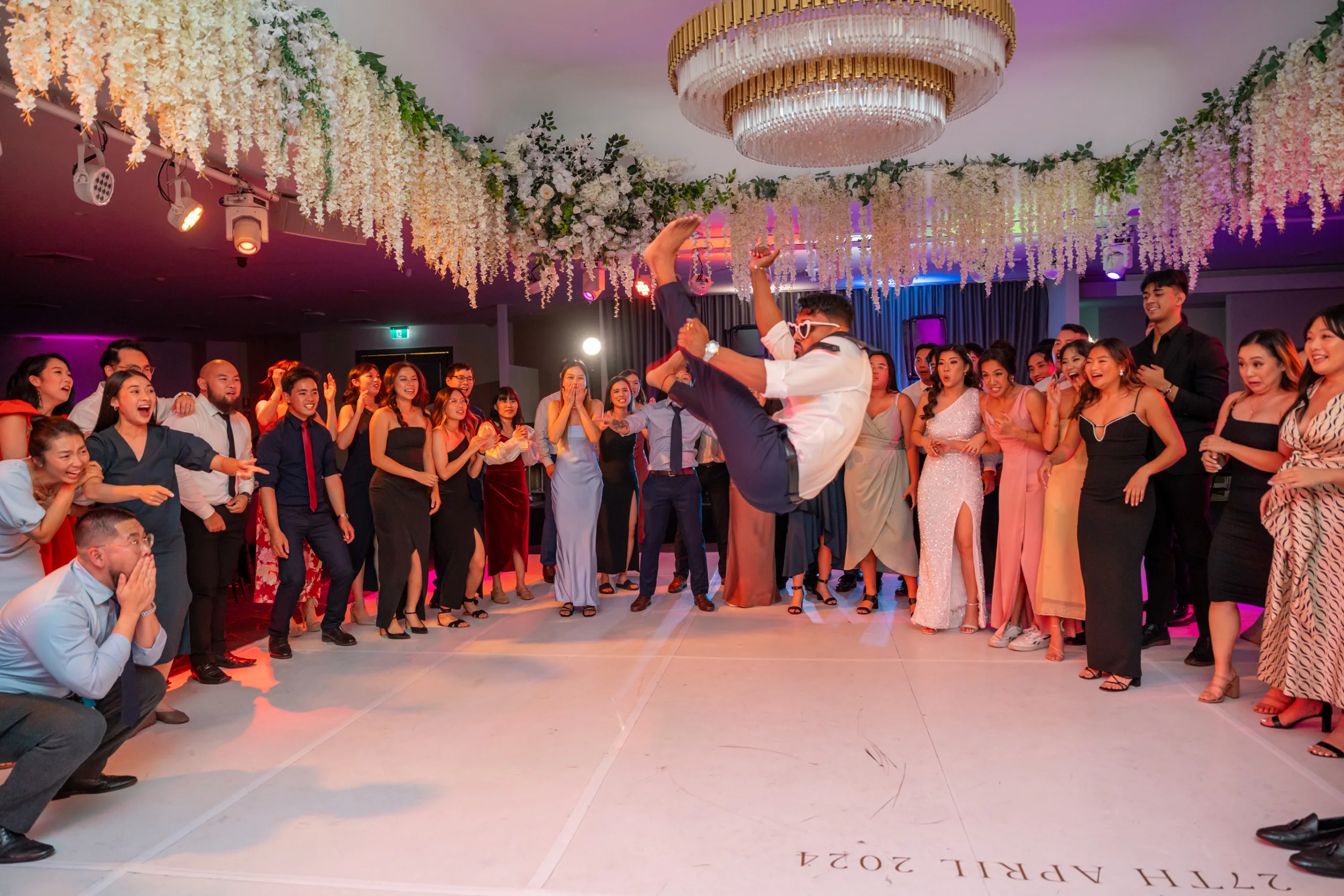 Cinematic wedding photograph by Jenny Bui